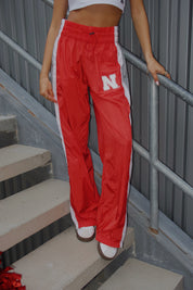 Nebraska Track Pants In Red