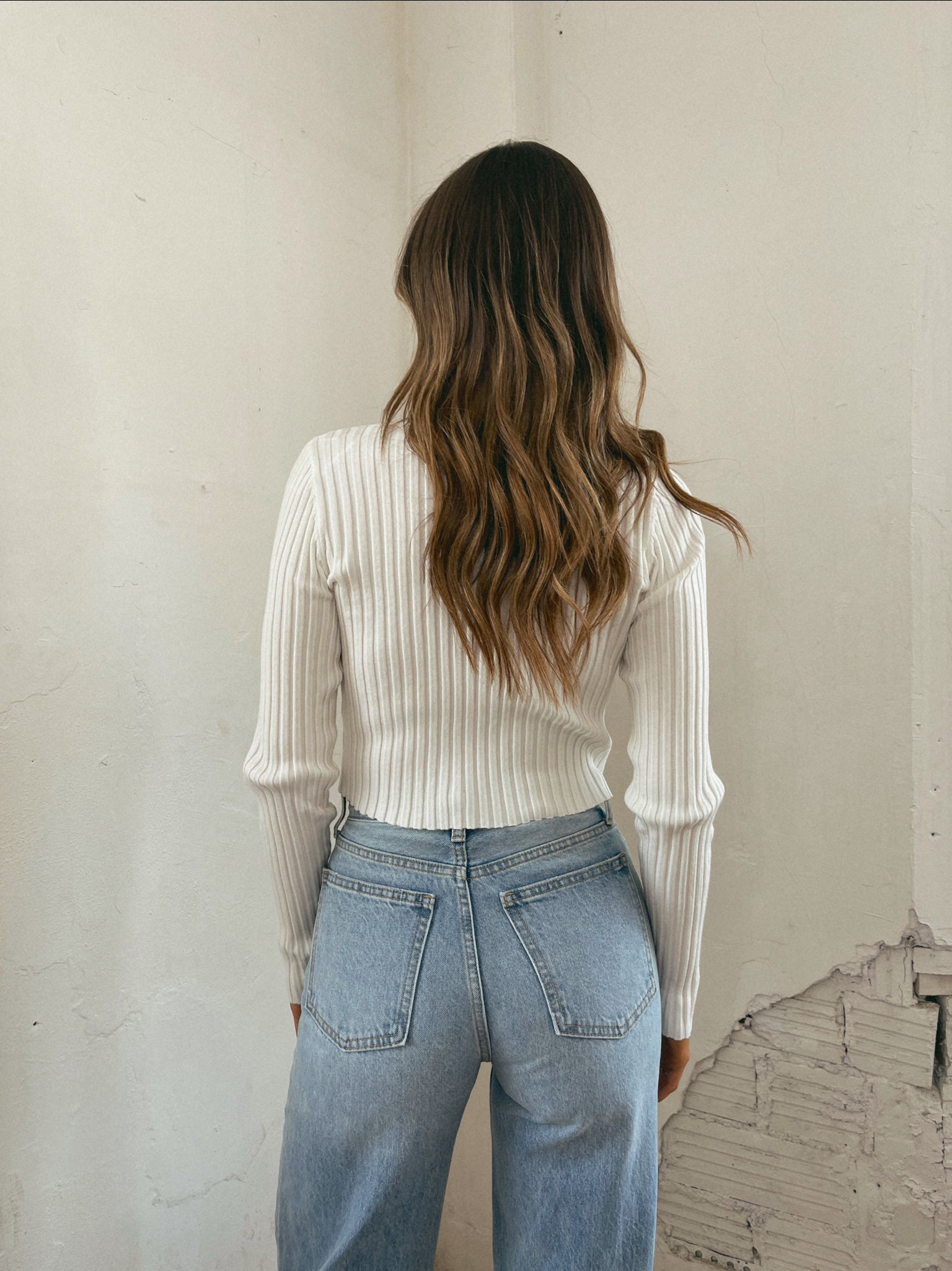 Lisa Ribbed Long Sleeve