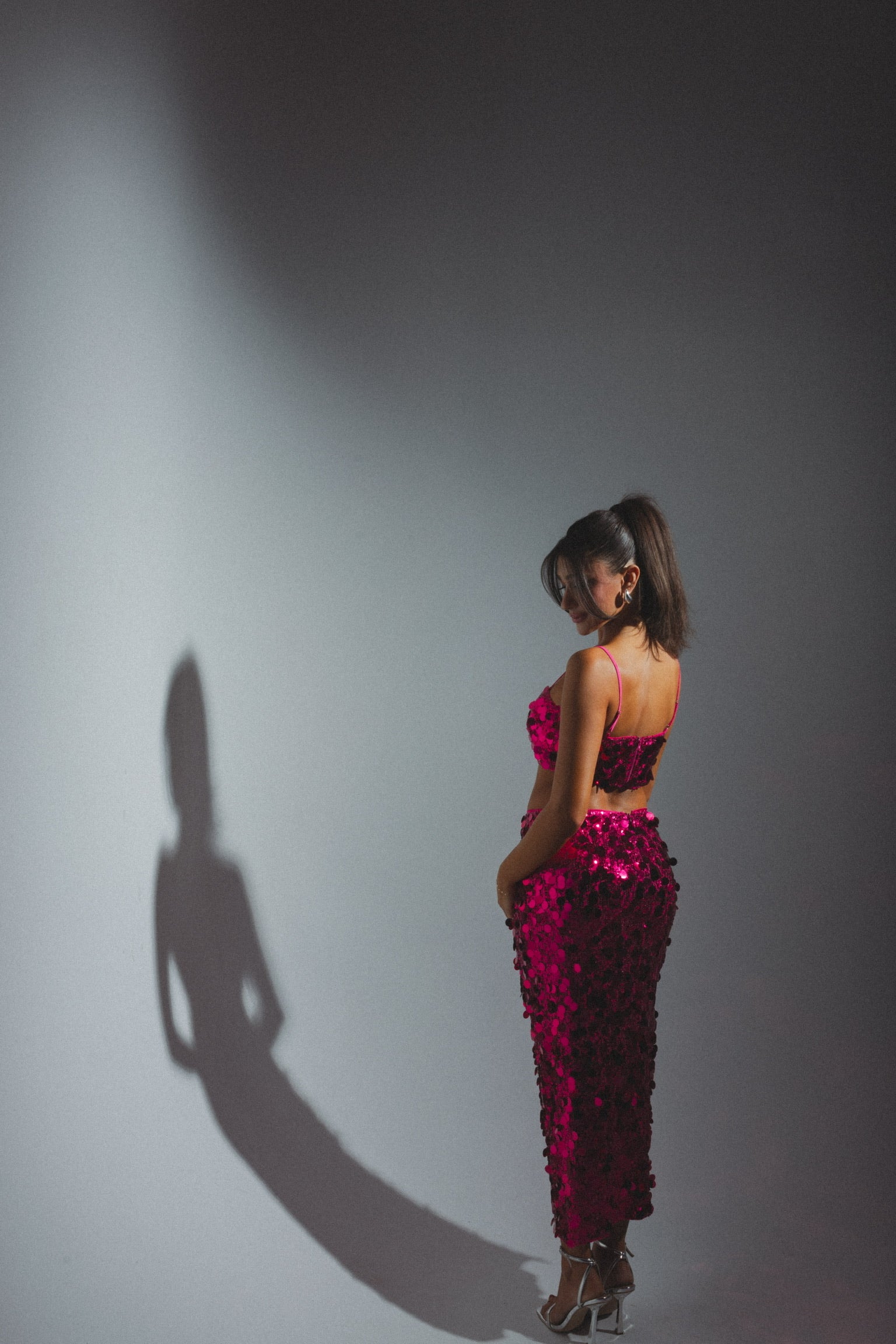 RESTOCKED :Syd Sequin Midi Skirt