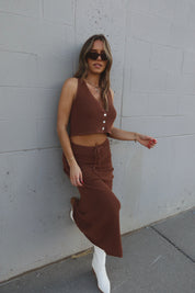 Janina Knit Midi Set