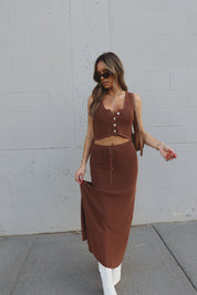 Janina Knit Midi Set