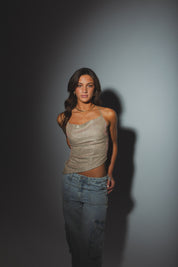 RESTOCKED :Cecelia Shimmer Top