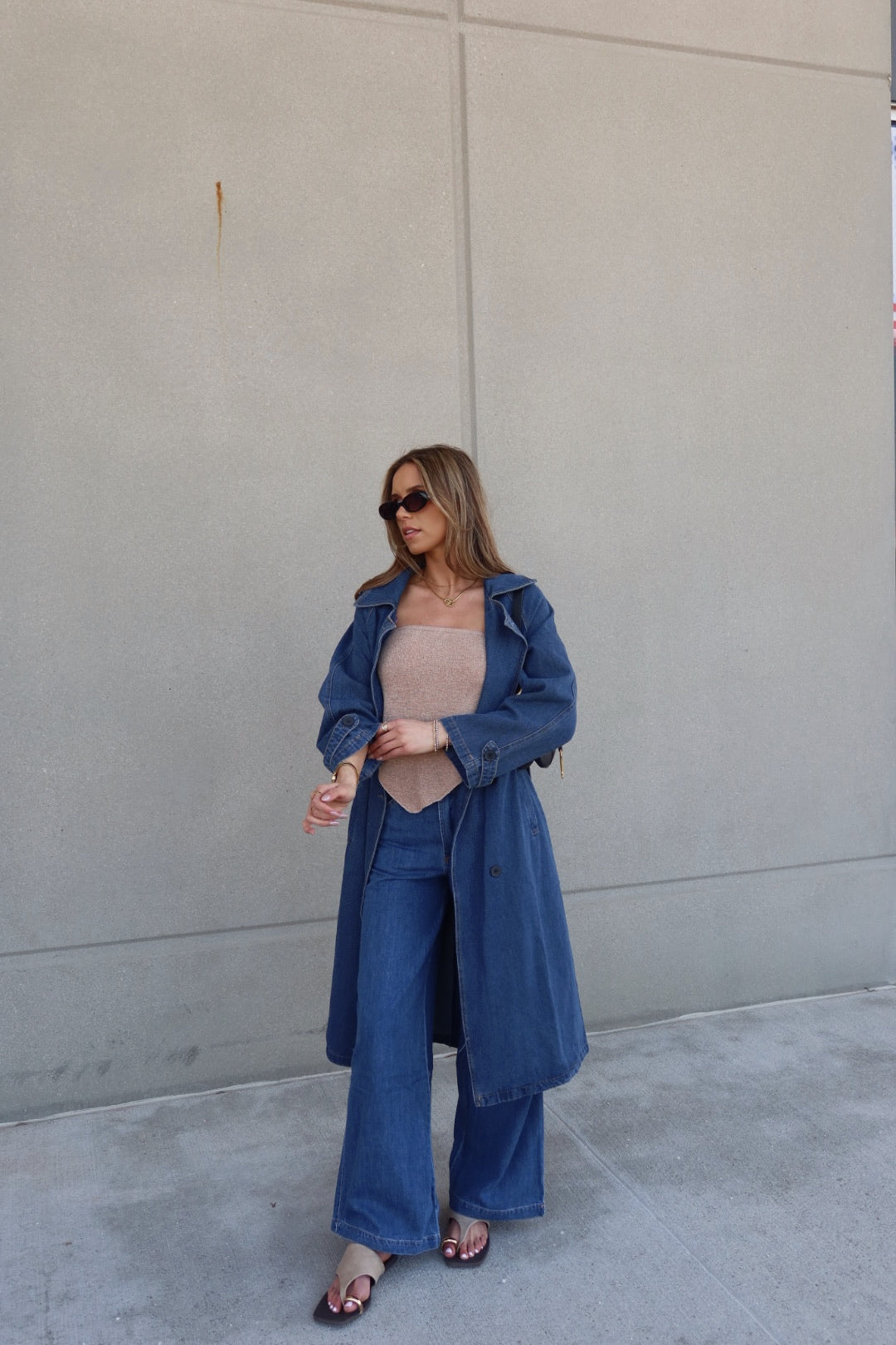 Indie Denim Trench