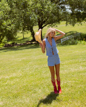 Holly Striped Shorts Set