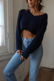 Peyton Cable Knit Sweater