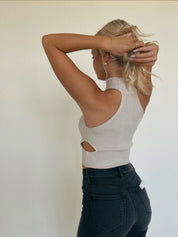 Leann Cutout Turtleneck Top