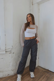 Slate Cargo Jogger