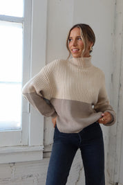 Candice Color-Block Sweater