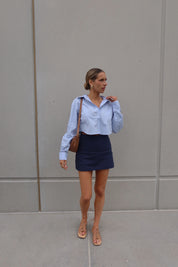 RESTOCKED :Hampton Collared Button Down Top