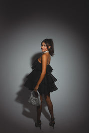 Lily Rose Strapless Tiered Mini Dress