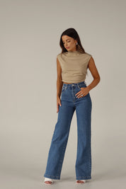 Ciara Mock Neck Tank