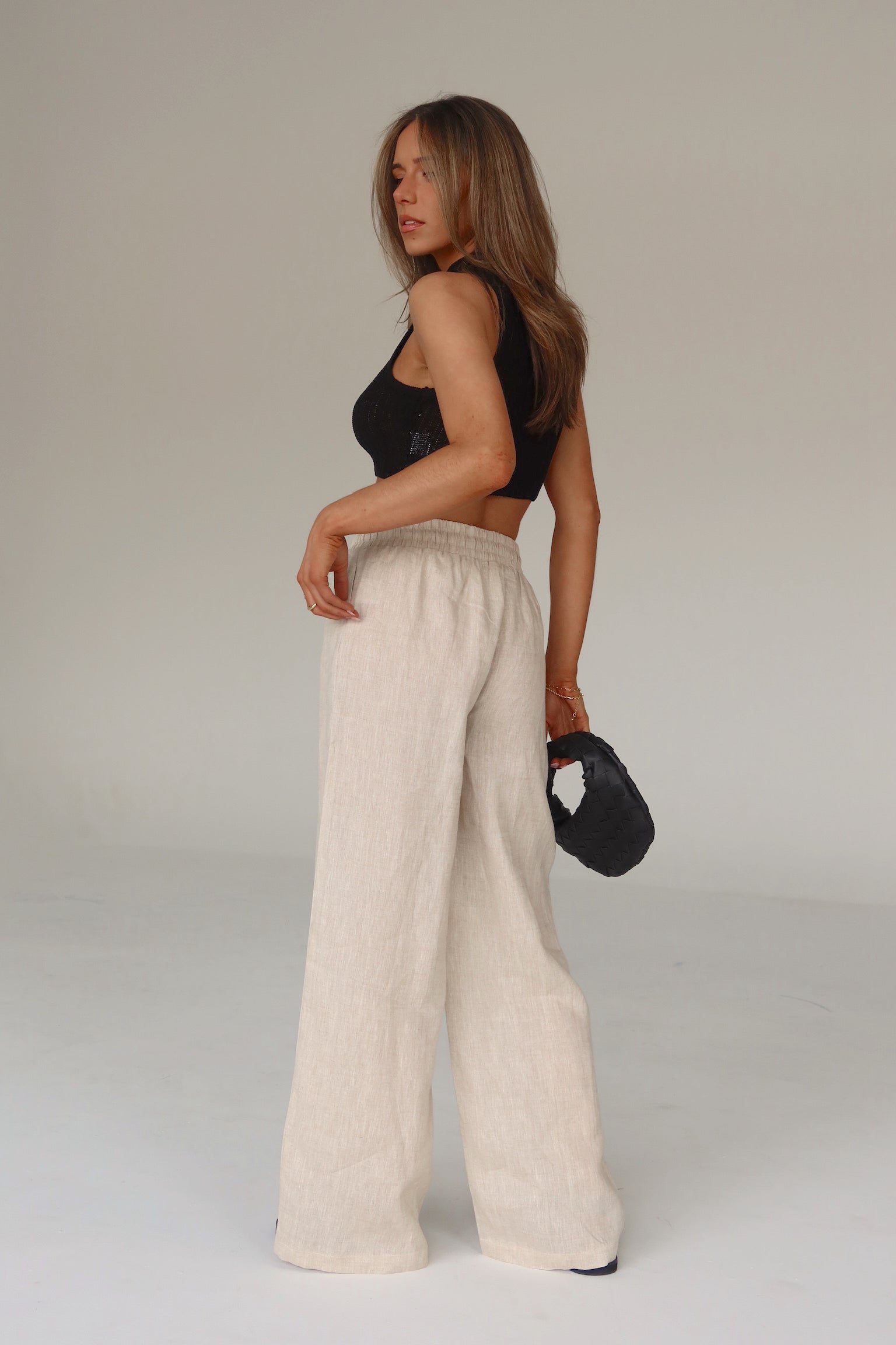 Hailey Knit Top In Black