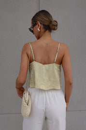 Emelia Natural Linen Straight Leg Pants