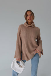 Kenzie Turtleneck Oversized Sweater