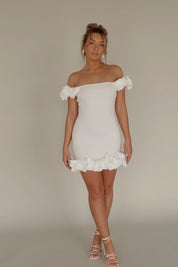 Lisa Ruffle Bodycon Dress