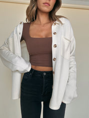 RESTOCKED :Delilah Knit Shacket