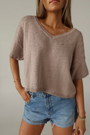 Suttyn Knit Short Sleeve Top