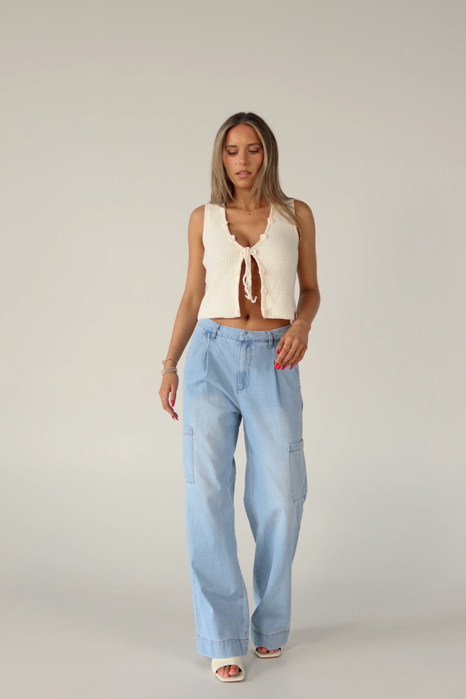 Mira Chambray Trouser