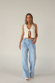 Mira Chambray Trouser