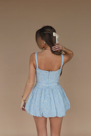 Oakleigh Embroidered Mini Dress