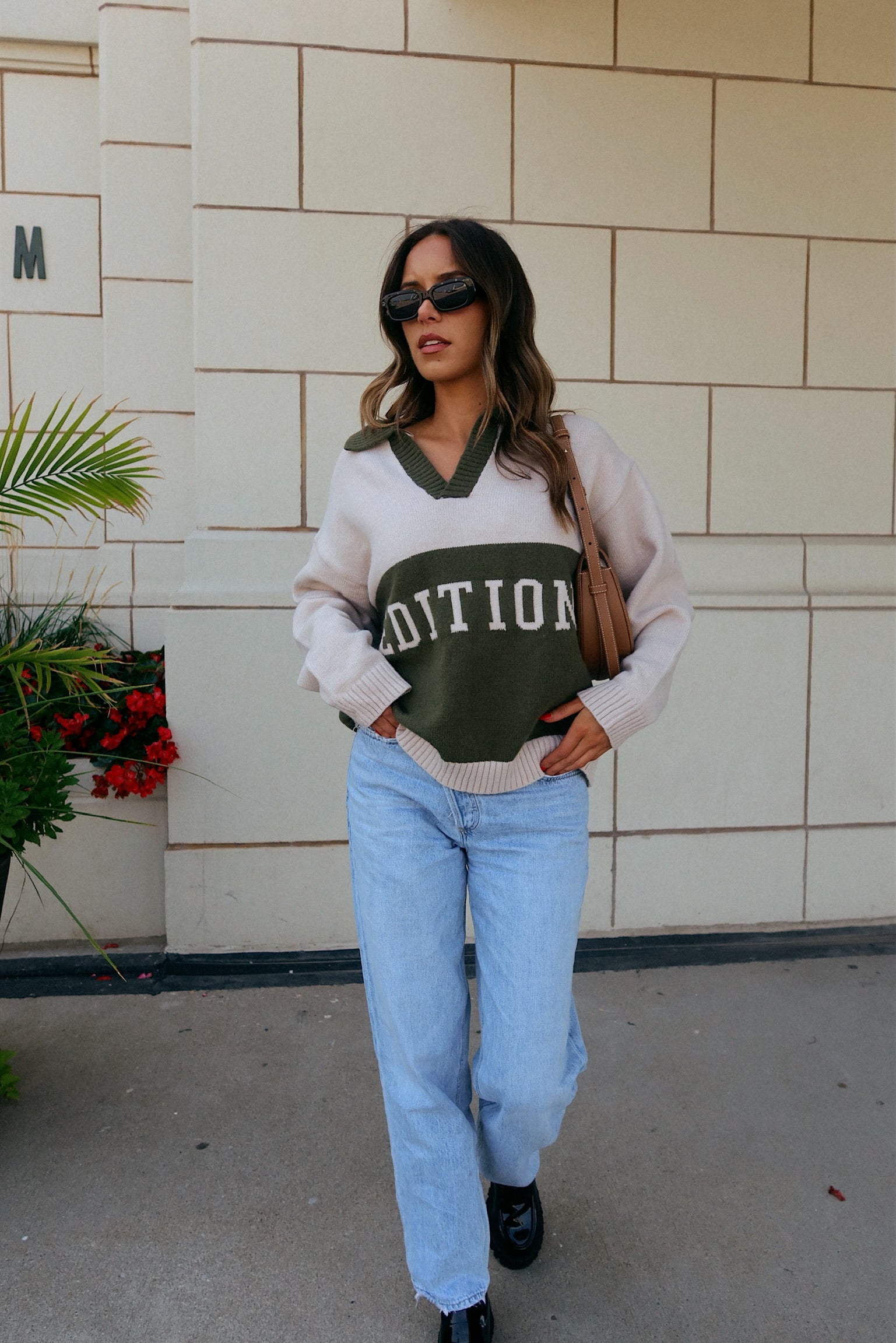 Edition Oversized Collared Sweater