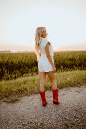 Kaila Denim Romper