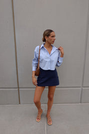 RESTOCKED :Hampton Collared Button Down Top
