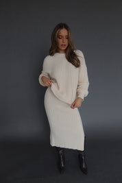 Andie Ribbed Long Sleeve Knit Top