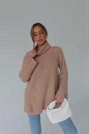 Kenzie Turtleneck Oversized Sweater