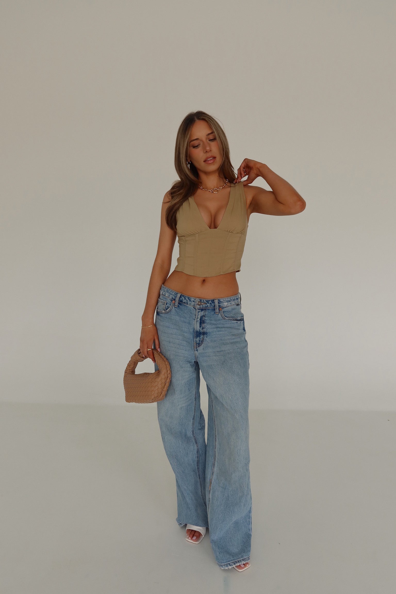 RESTOCKED : Iliza Bustier Top
