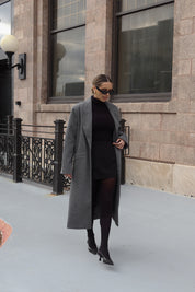 SALE :Drew Trench Coat in Grey