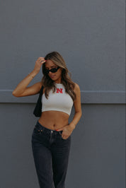 Embroidered Nebraska Tank