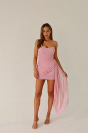 Katie May Draped Mini Dress