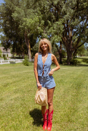 Holly Striped Shorts Set