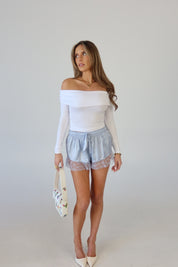 Ella Off The Shoulder Long Sleeve Top