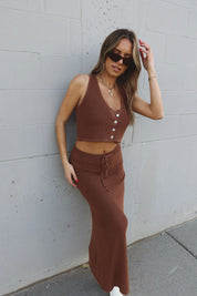 Janina Knit Midi Set