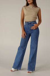 Ciara Mock Neck Tank