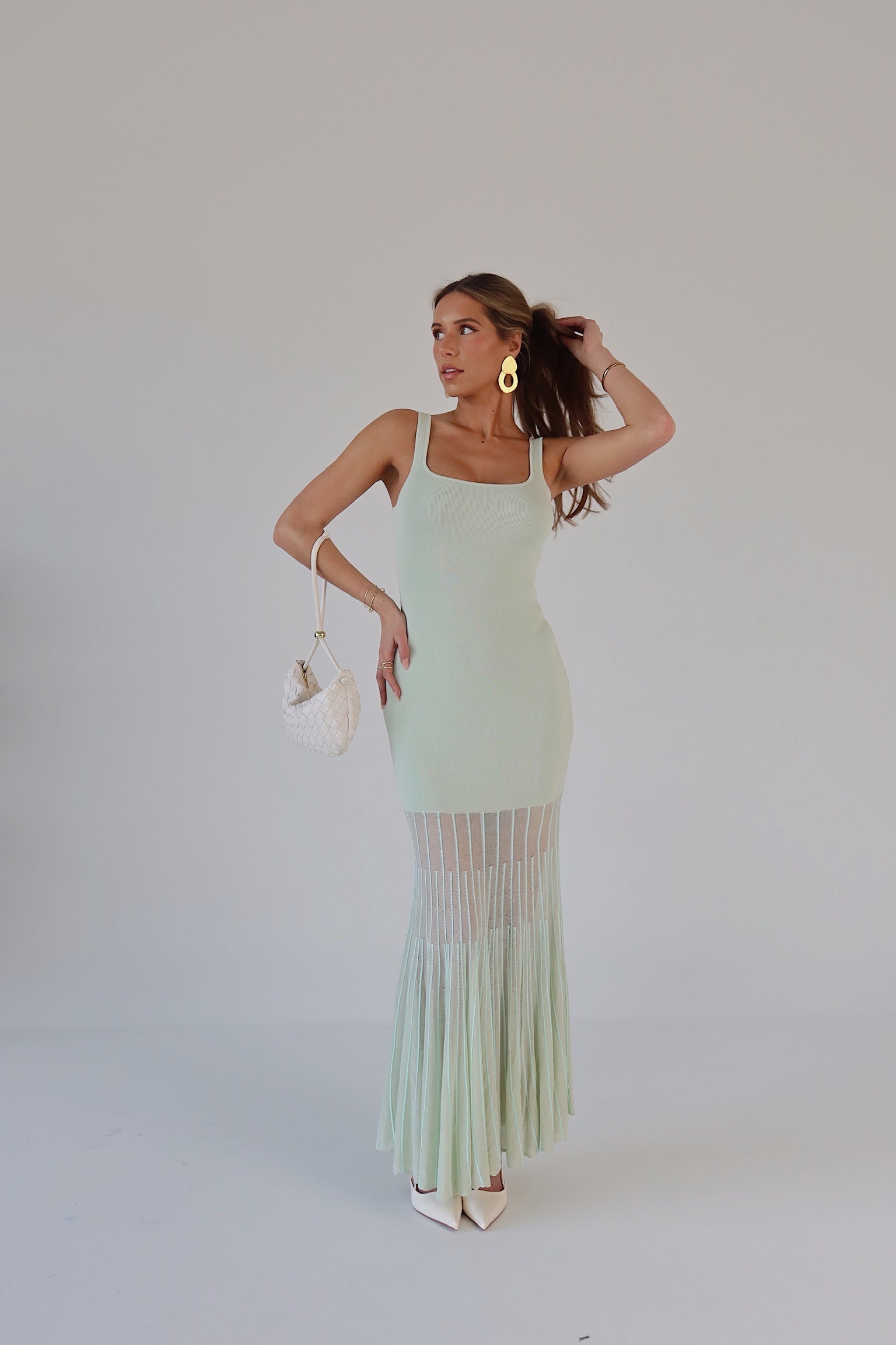 Kendall Mint Maxi Dress  Madida Clothing