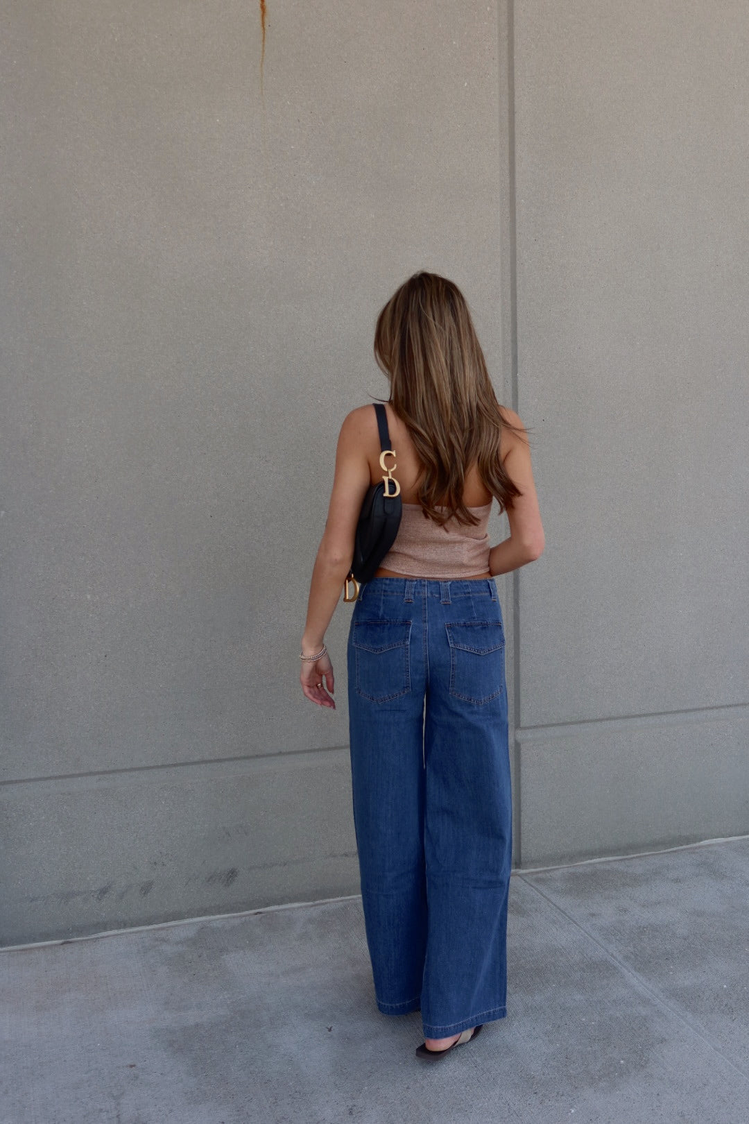 Keaton Wide Leg Denim Pants