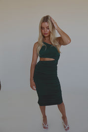 Hunter One Shoulder Midi Dress