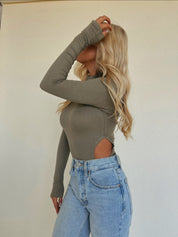 Monika Mockneck Bodysuit