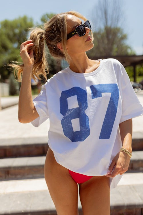 Oversized 87 Graphic Tee