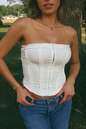 Kinsey Strapless Corset Top