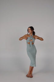 SALE :Christine Knotted Midi