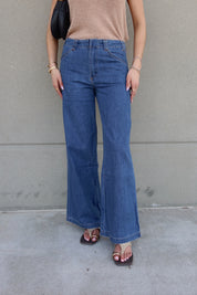 Keaton Wide Leg Denim Pants