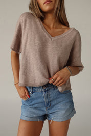 Suttyn Knit Short Sleeve Top