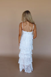 Mabel Lace Bustier Maxi Dress