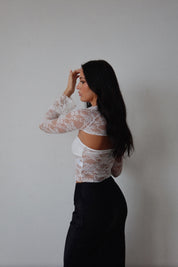Shae Lace Two Piece Bolero Set
