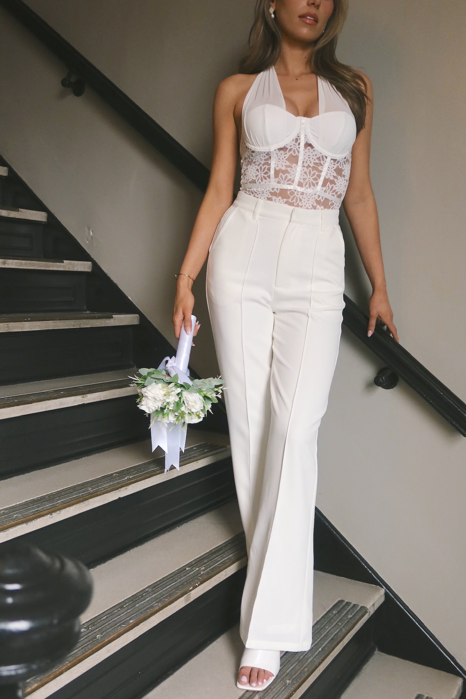 SALE :Alina Lace Bodysuit