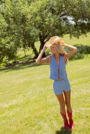 Holly Striped Shorts Set